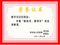 荣誉证书4